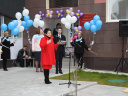 Открытие детского сада "Журавушка". Объект построен за счёт средств областной целевой программы "Сотрудничество".