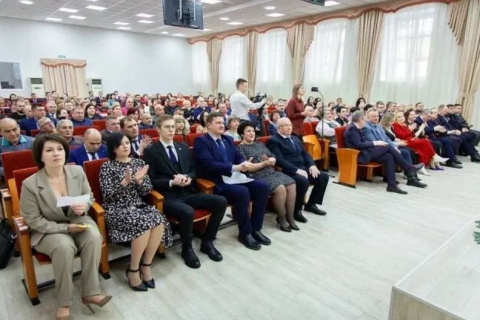 Александр Зеленский принял участие торжественном приеме, посвященном итогам уходящего года