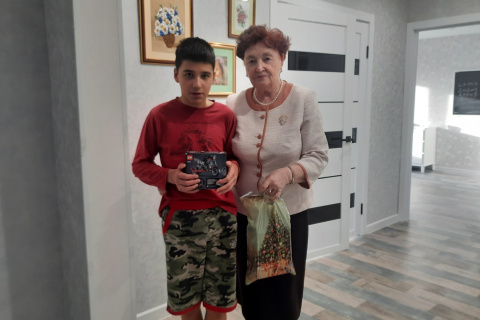 Тамара Казанцева исполнила заветную мечту мальчика Серёжи из Тюмени