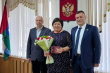 Александр Чепик наградил главу Болдыревкого сельского поселения почетным нагрудным знаком