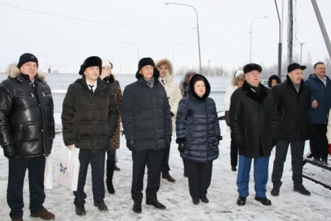 Николай Токарчук принял участие в церемонии, приуроченной к началу трансляции цифрового эфирного общедоступного телевидения в столице Ямало-Ненецкого автономного округа