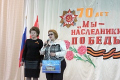 25 апреля Тамара Белоконь приняла участие в  Уроке мужества в МОБУ «Пойковская СОКШ № 4»