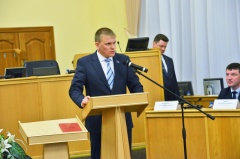 Евгений Ребякин дал клятву депутата 
