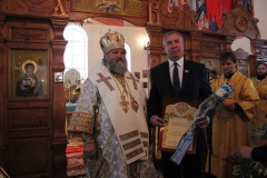 Геннадий Корепанов побывал на освящении православного храма в поселке Междуреченском Кондинского района