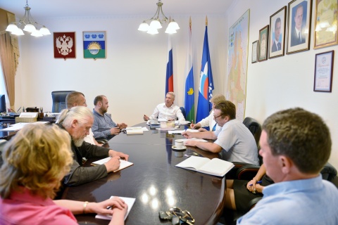 Геннадий Корепанов провёл рабочую встречу в рамках деятельности благотворительного фонда «Духовность и здоровье»