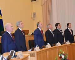 Состоялось двадцать четвертое заседание областной Думы пятого созыва