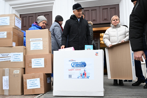 Фуат Сайфитдинов: шестая партия гуманитарного груза и «Коробка храбрости» отправлены в зону СВО