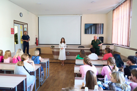 Ольга Швецова встретилась с детьми из ЛНР, которые приехали в Тюмень в рамках программы «Университетская смена»