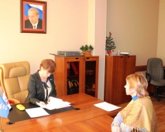 14 февраля Тамара Белоконь провела прием граждан по личным вопросам в общественной приемной местного отделения ВПП «ЕДИНАЯ РОССИЯ» в г. Нефтеюганск