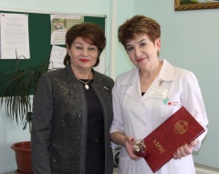 Тамара Белоконь  встретилась с коллективом детской поликлиники № 1 в Нефтеюганске