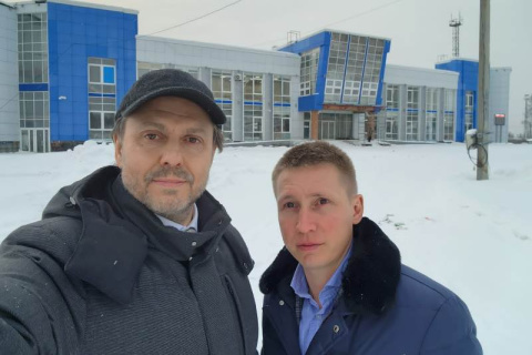 Владимир Сысоев посетил строящийся объект в Нягани