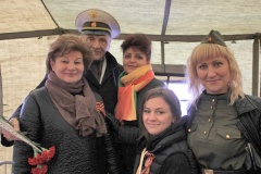 Тамара Белоконь посетила парад, посвященный Дню Победы в г. Нефтеюганск