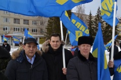 Глеб Трубин поздравил жителей Заводоуковска с Днем защитника Отечества