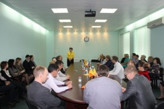 9 сентября Тамара Белоконь встретилась с коллективом ООО «РН-Бурение», Нефтеюганского филиала