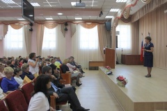 Тамара Белоконь посетила традиционное августовское совещание педагогов Нефтеюганского района 