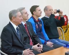 Андрей Артюхов и Владимир Зимнев открыли шахматно-шашечный турнир для слабовидящих спортсменов