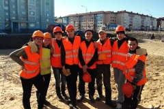 Тюменские студенты на стройках Ямала