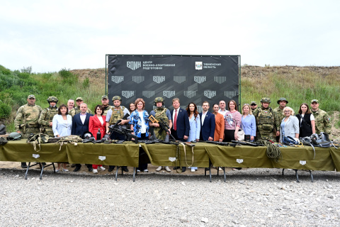 Депутаты Тюменской областной думы посетили центры патриотического воспитания и военной подготовки