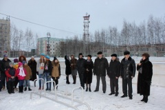 Тамара Белоконь приняла участие в торжественном открытии площадки для занятий Street Workout в г. Нефтеюганске