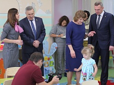 Сергей Медведев принял участие в открытии нового детского сада в тюменском микрорайоне «Тура»