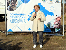 Инна Лосева приняла участие в экологической акции «Сохраним природу – сбережём Отчество!»