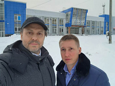 Владимир Сысоев посетил строящийся объект в Нягани