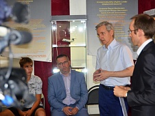 Андрей Артюхов принял участие в открытии  музейной экспозиции, посвящённой истории Тюменского судостроительного завода