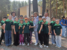 Инна Лосева приняла участие в открытии «Курса юного геолога» 