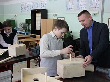 Богдан Богославец встретился с нефтеюганскими школьниками 