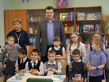 Михаил Селюков посетил школу № 19 в Сургуте