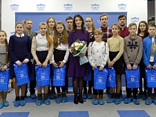 Ольга Швецова встретилась с воспитанниками Воскресной школы села Богандинское