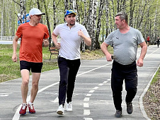 Иван Вершинин принял участие в забеге ко Дню Победы