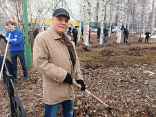 Вячеслав Танкеев принял участие во Всероссийском экологическом субботнике «Зеленая Весна» в Нижневартовске 