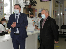 Владимир Ульянов с рабочим визитом посетил Армизонский район